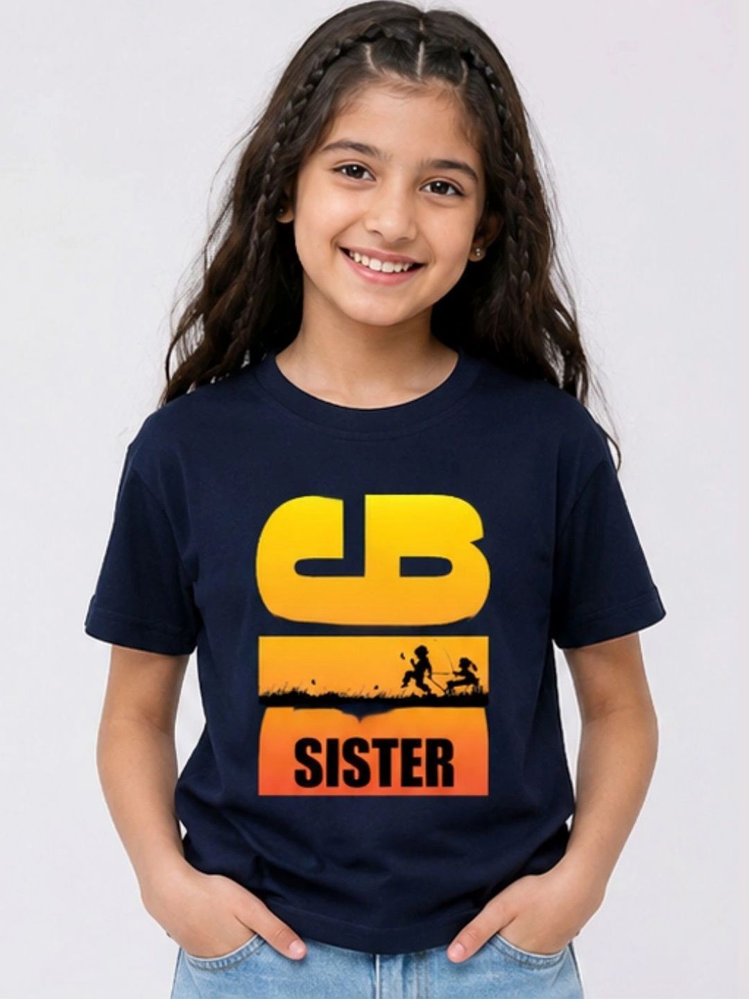 YAK YAK Girls Typography Printed Organic Cotton T-shirt-picture-20