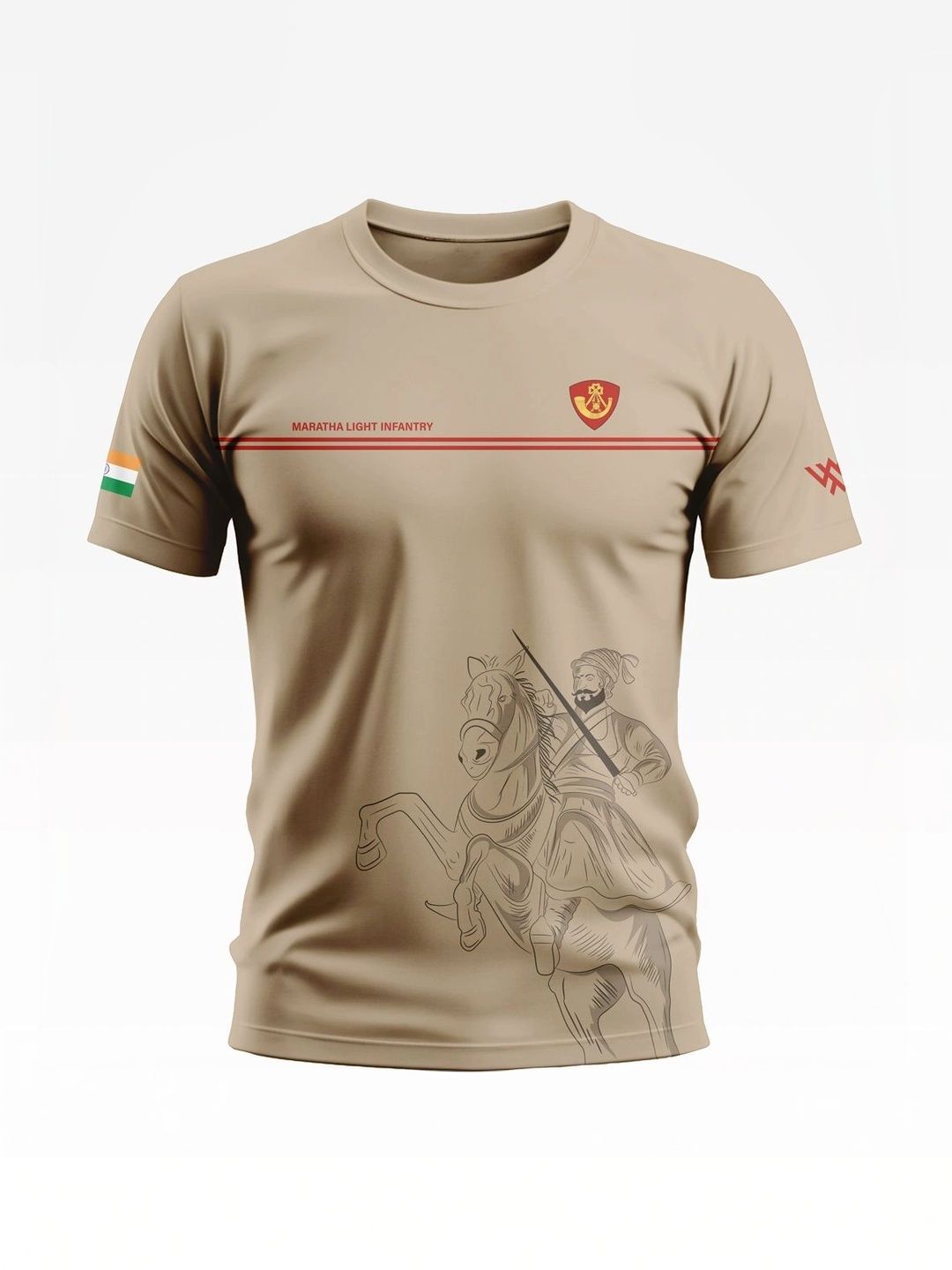 Warrior World Men Printed Pure Cotton T-shirt-picture-22