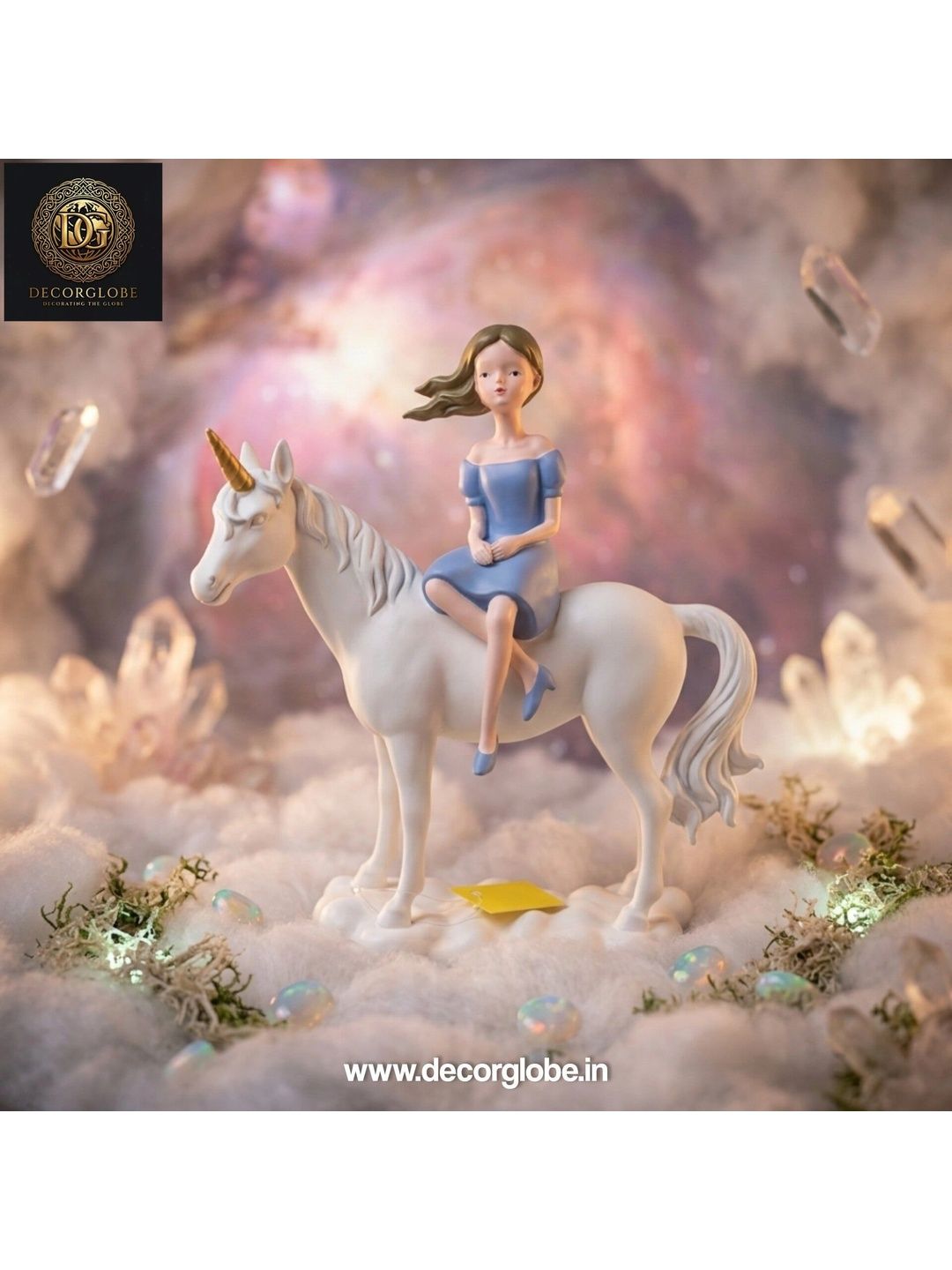 DecorGlobe Multicoloured Figurine Showpiece-picture-42