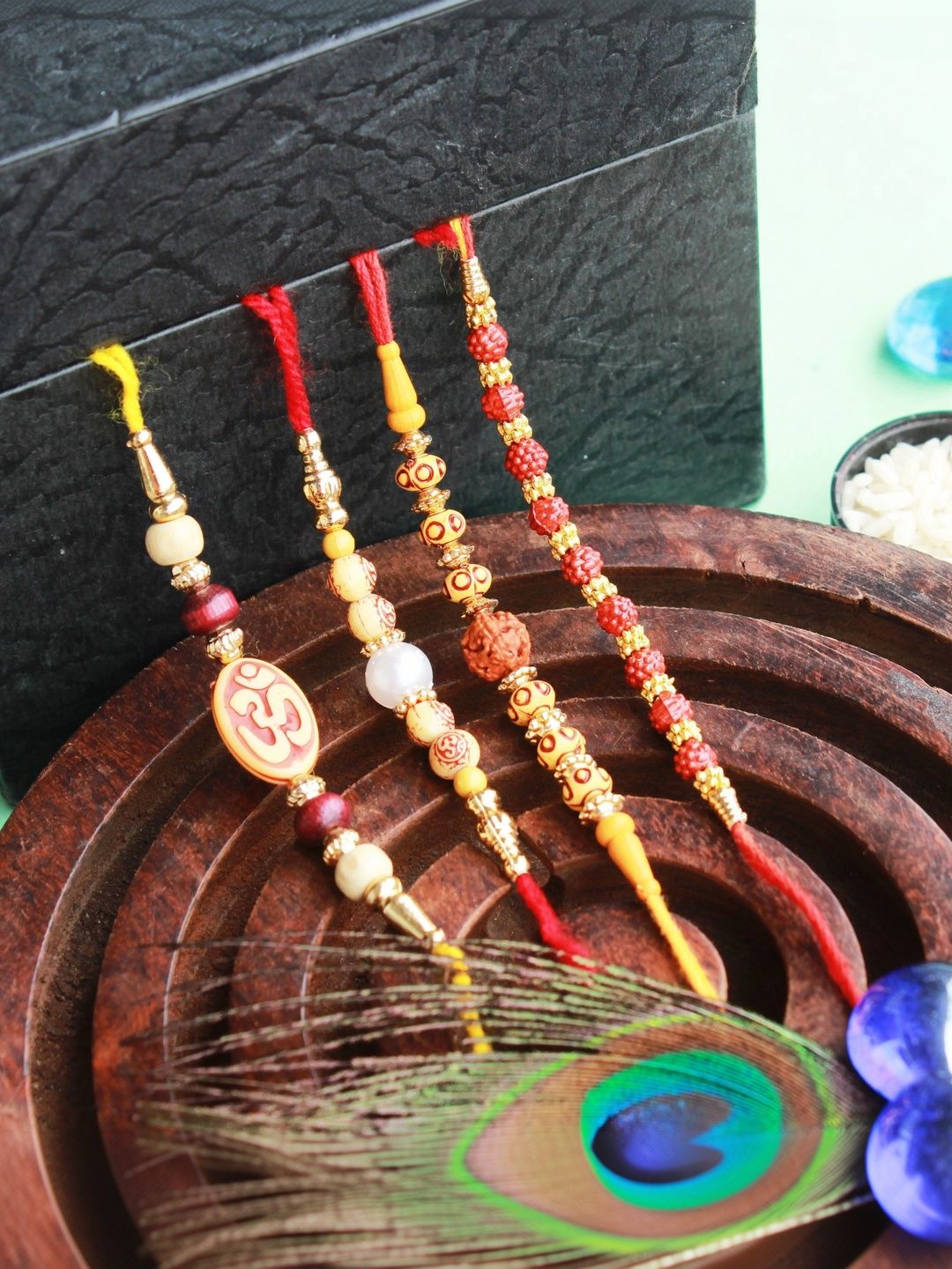 Sangria Thread Rakhi-picture-56