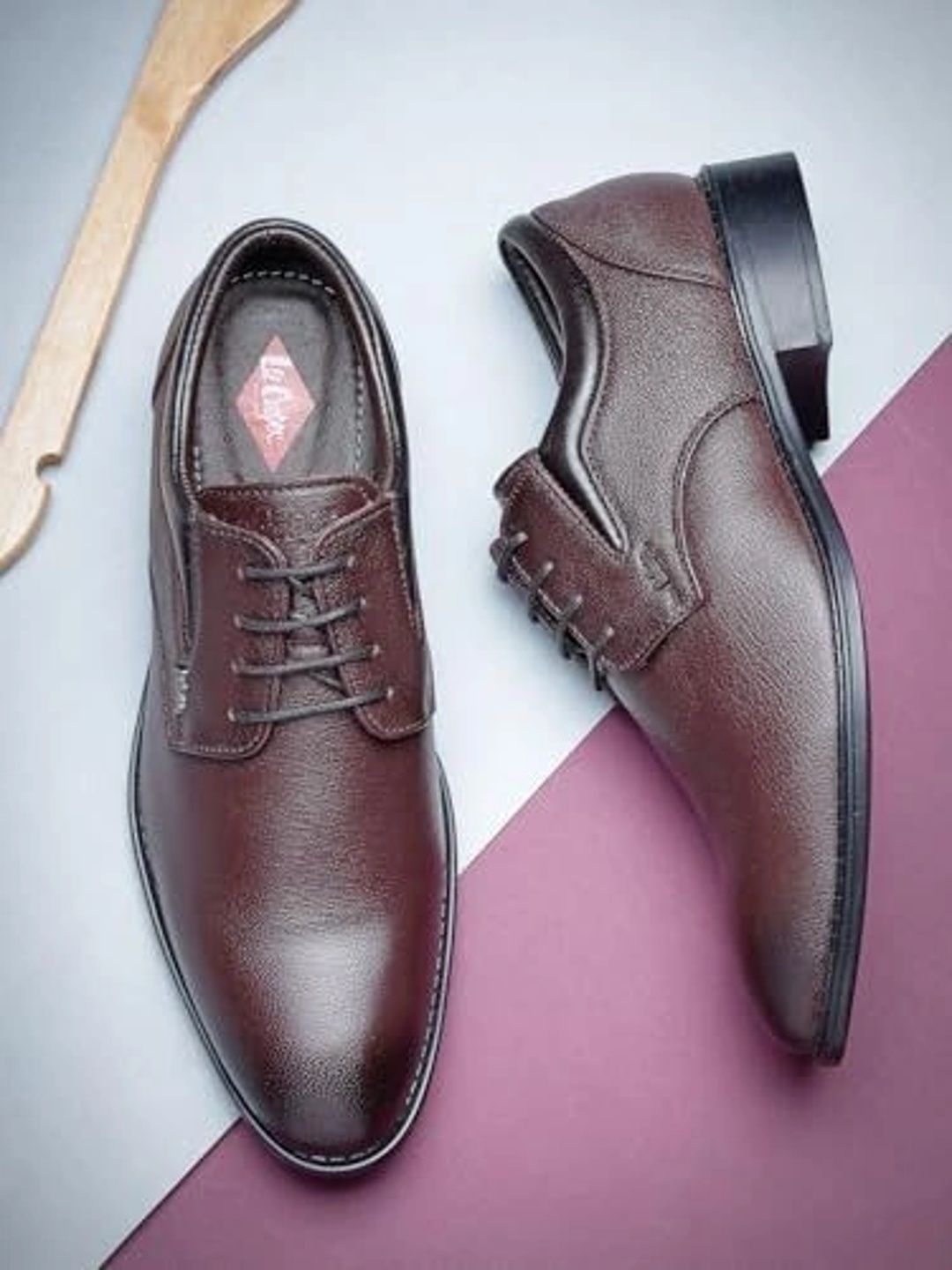 Lee Cooper Men Pointed-Toe Formal Derbys-picture-36