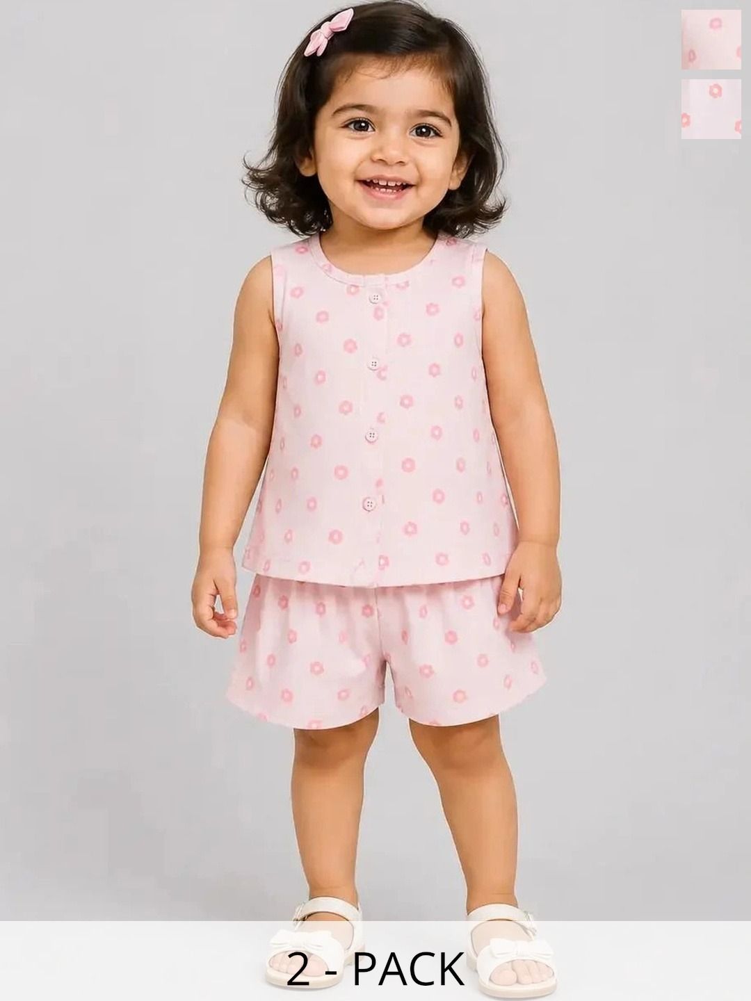 Bloomup Girls Printed Top with Shorts-picture-15