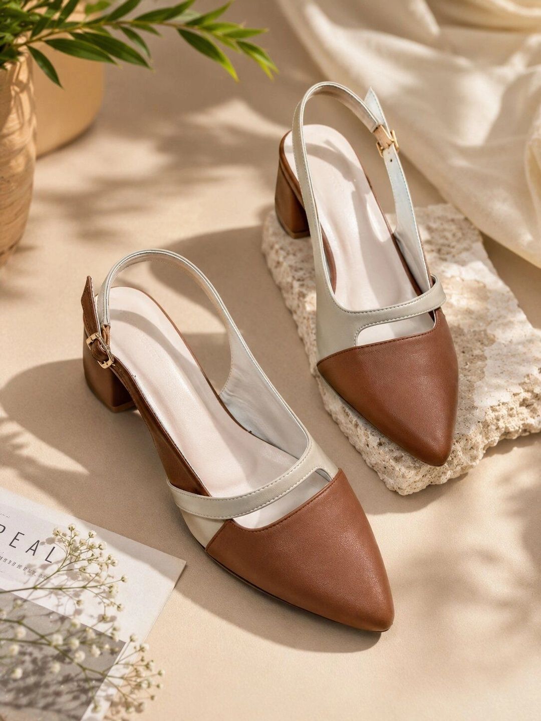 Chemistry Colourblocked Block Pumps-picture-28