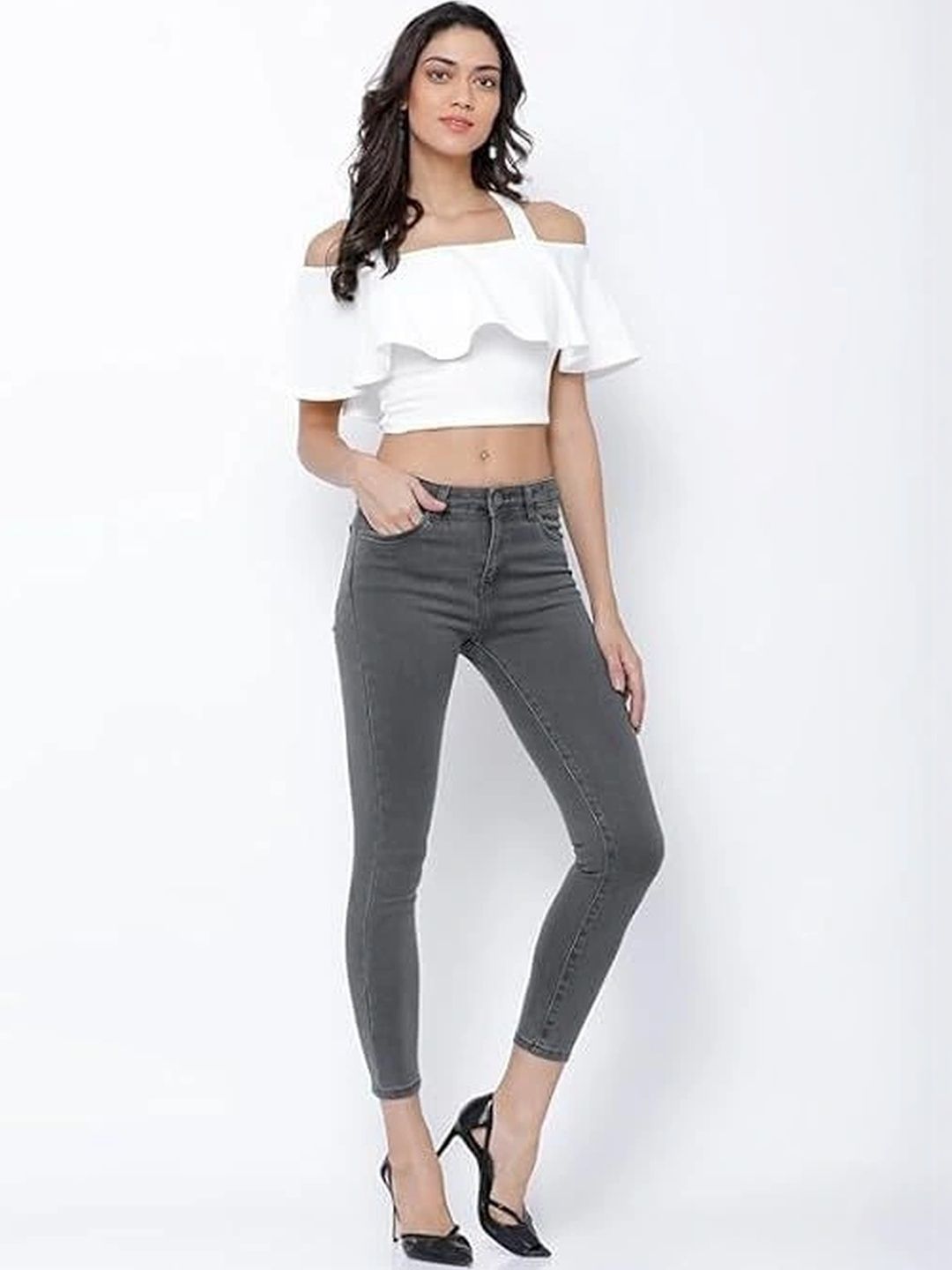 Riacult Women Narrow Slim Fit High-Rise Stretchable Jeans-picture-21