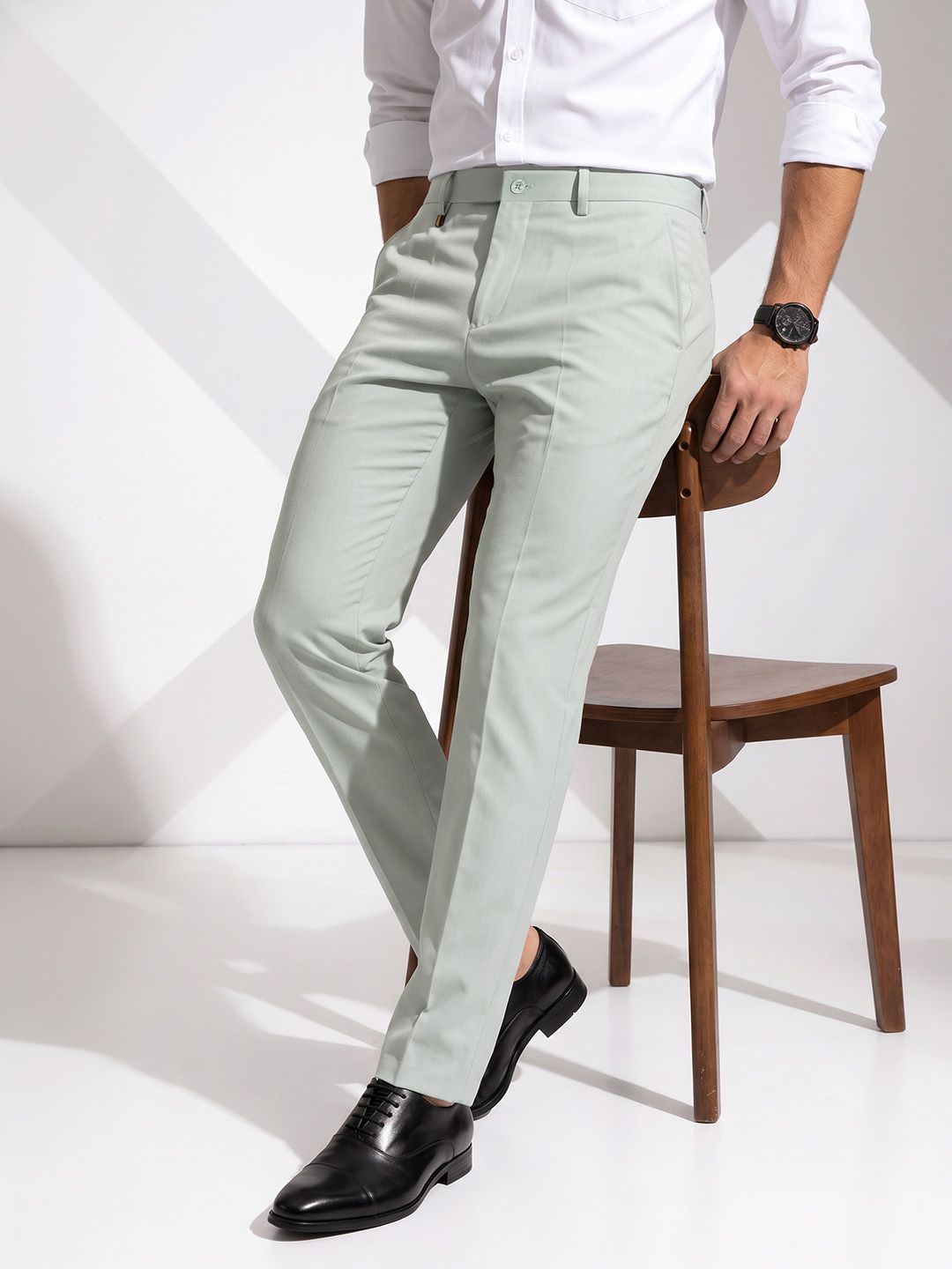INVICTUS Men Slim Fit Formal Trousers-picture-16