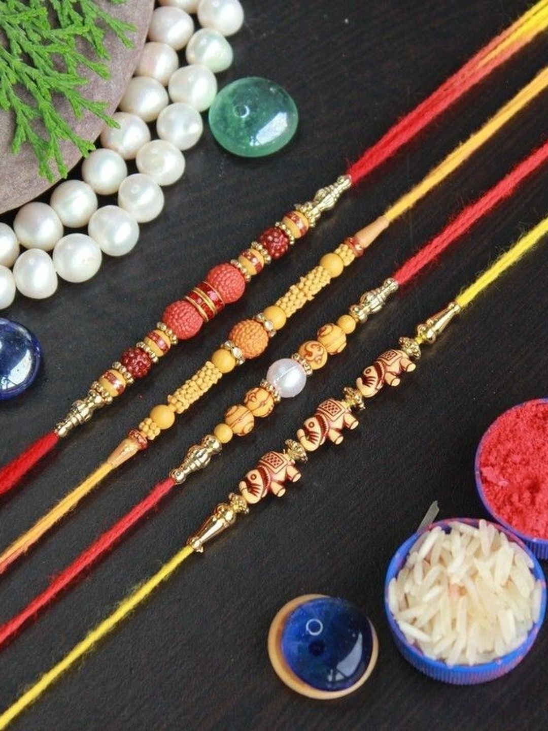 Sangria Thread Rakhi-picture-57