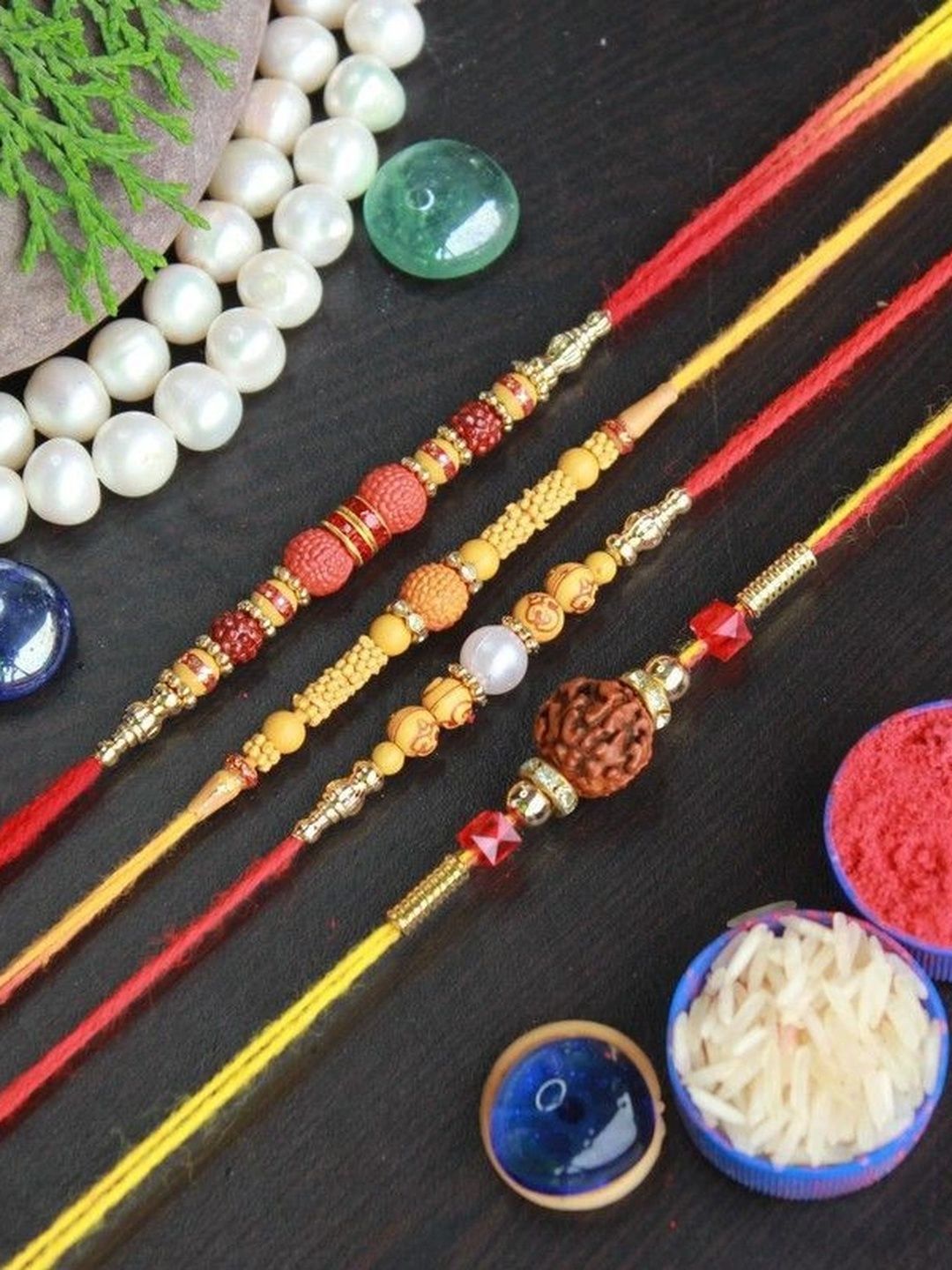 Sangria Thread Rakhi-picture-33