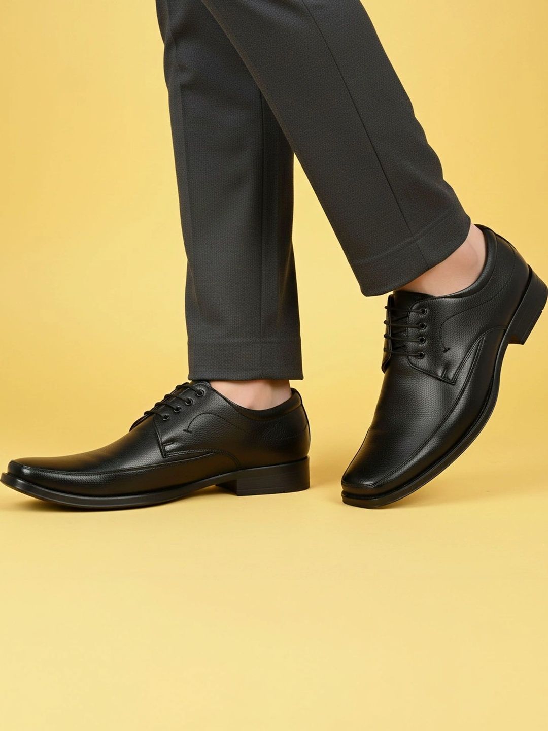 Vitoria Men Square Toe Lace-Ups Formal Derbys Shoes With Belt & Wallet-picture-20