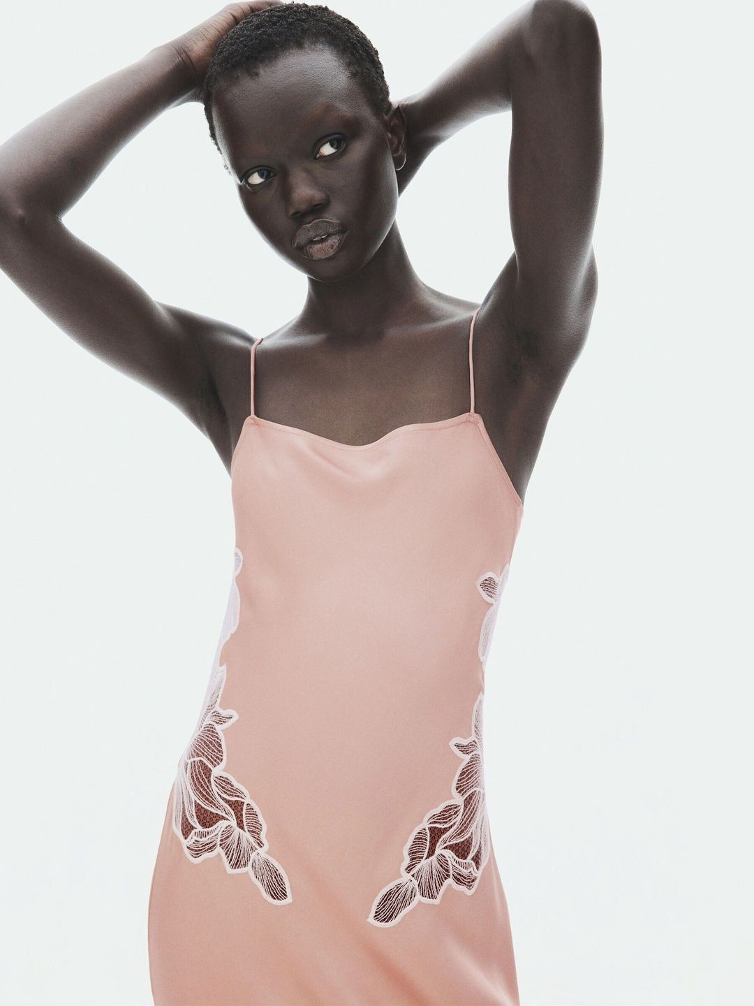 H&M Embroidered Maxi Midi Dress-picture-25