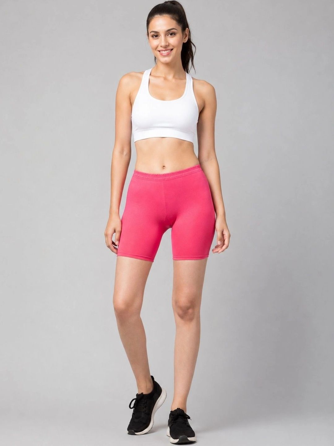 Fashioneda Women Slim Fit Training or Gym Shorts-picture-36