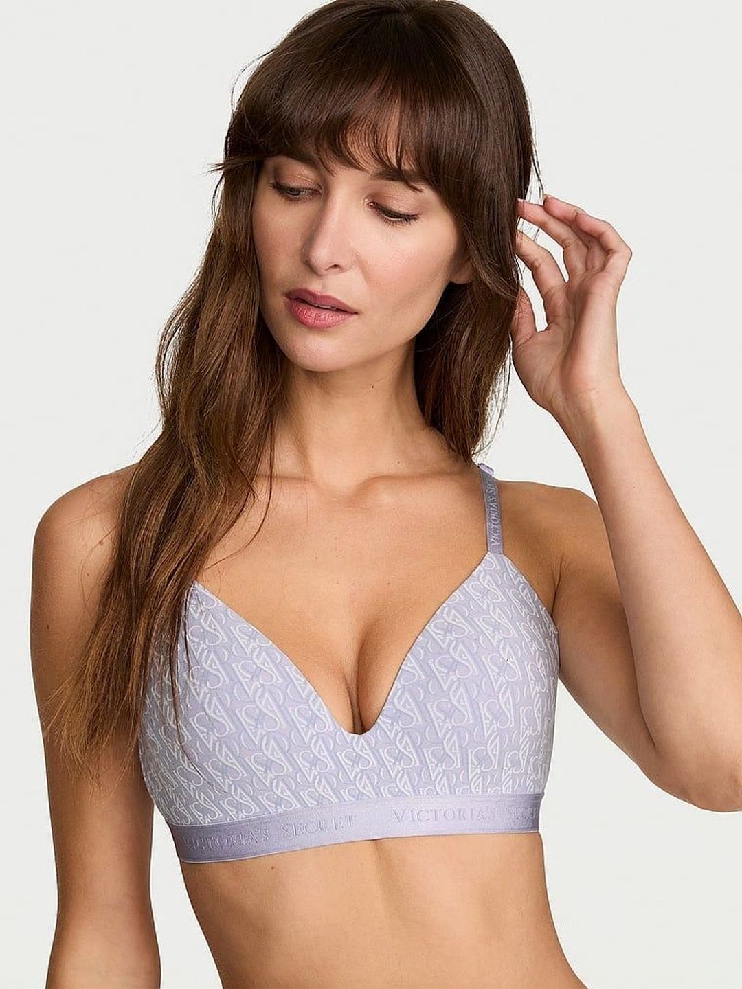 Victoria's Secret Typography Bra Medium Coverage Lightly Padded-picture-20