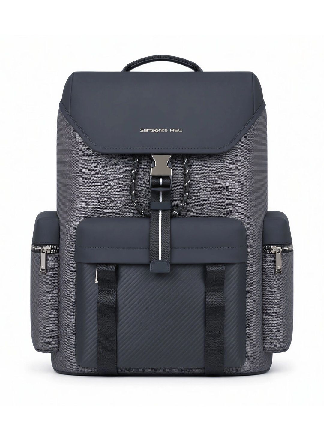 Samsonite Unisex Contrast Detail Backpack with Compression Straps-picture-22