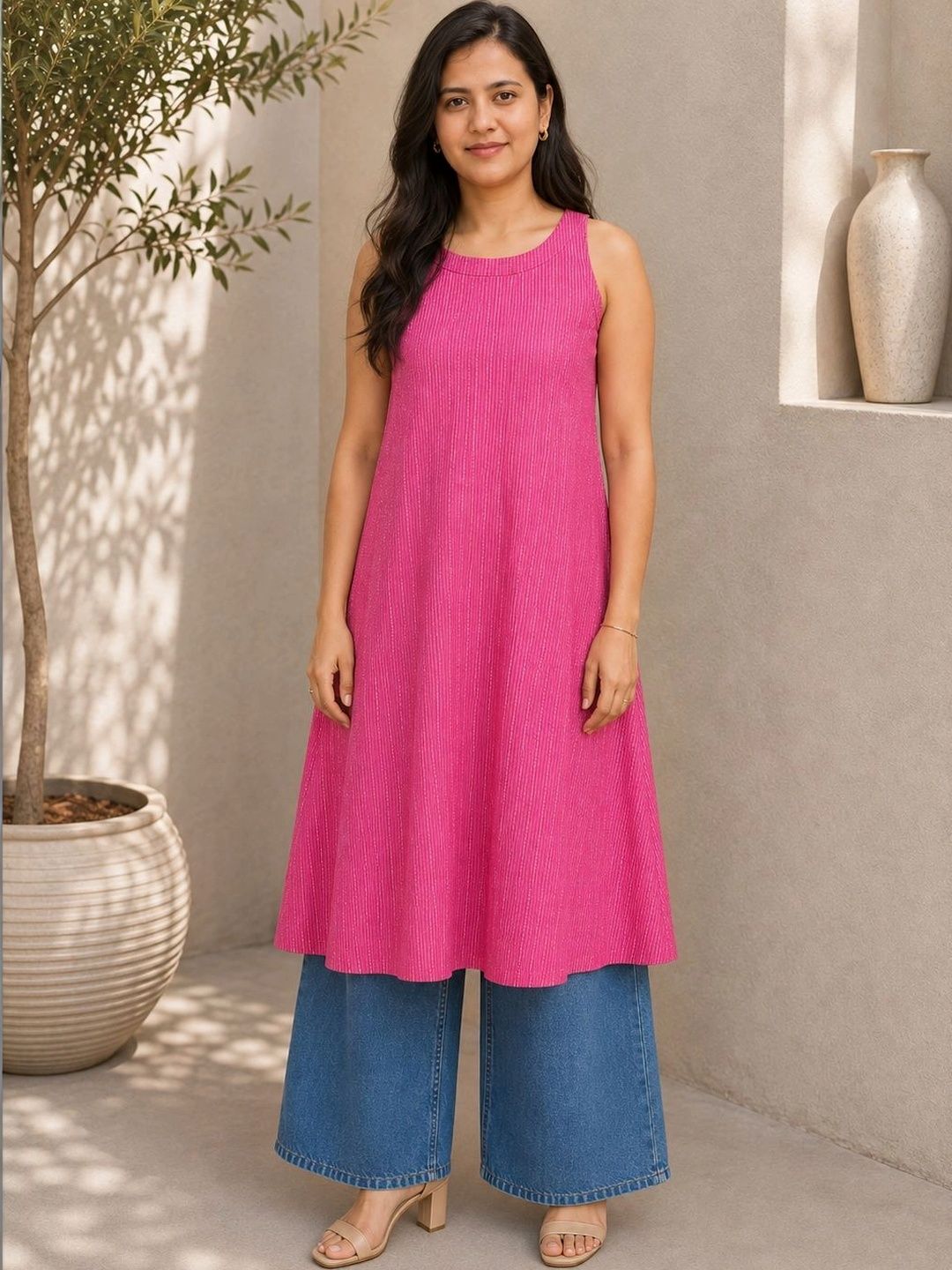 Myshka Printed Pure Cotton Kurti-picture-42