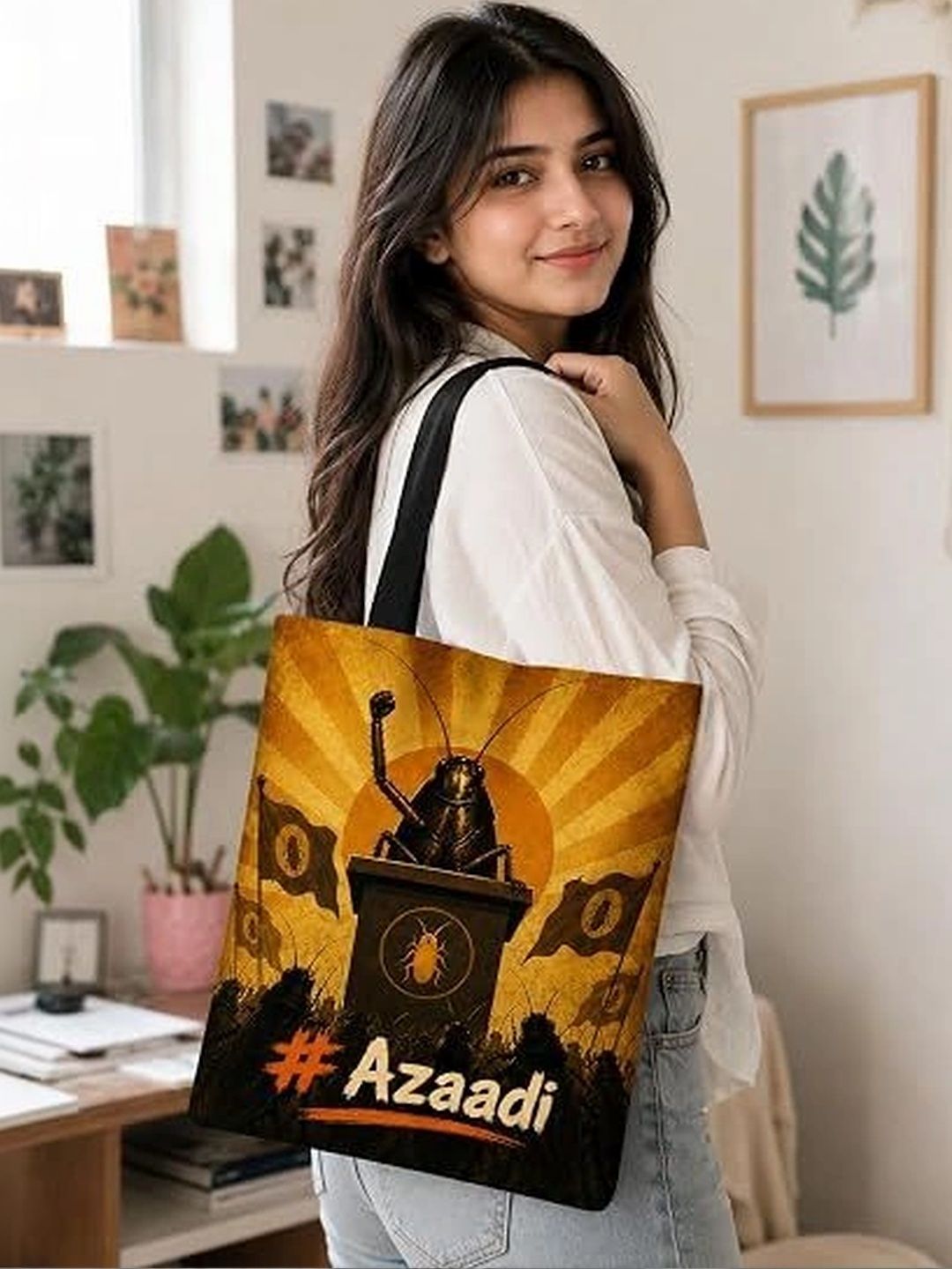 the sack co Printed Tote Bag-picture-41