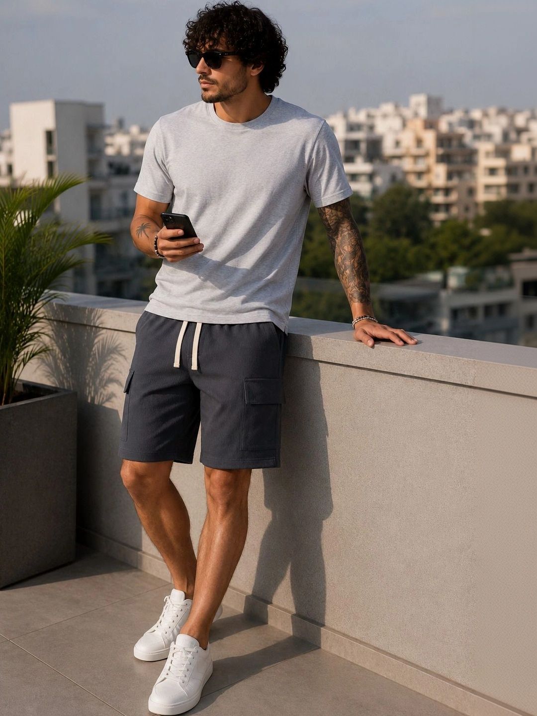 SZN Men Cargo Shorts-picture-13