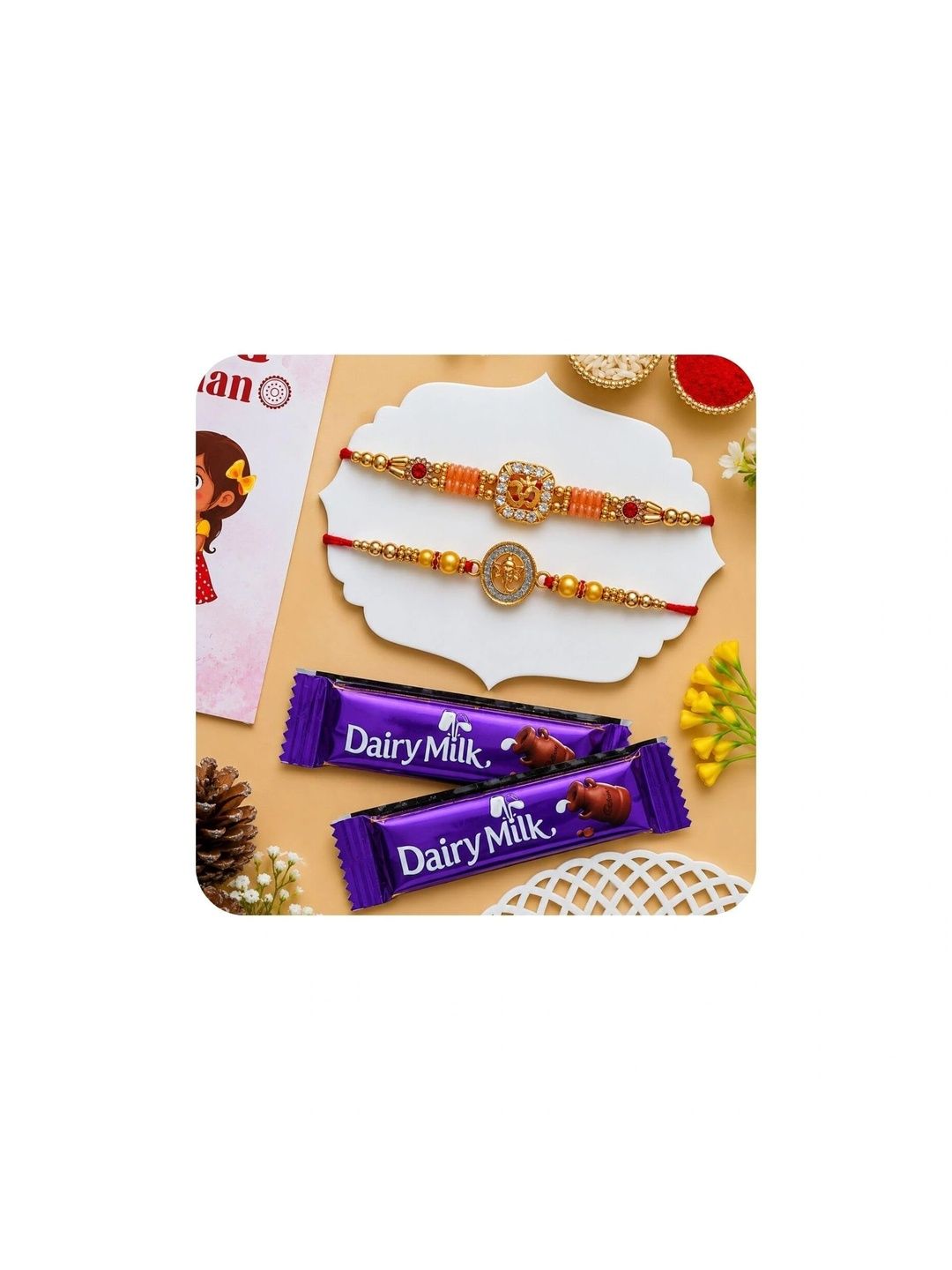 POORAK Thread Rakhi-picture-42