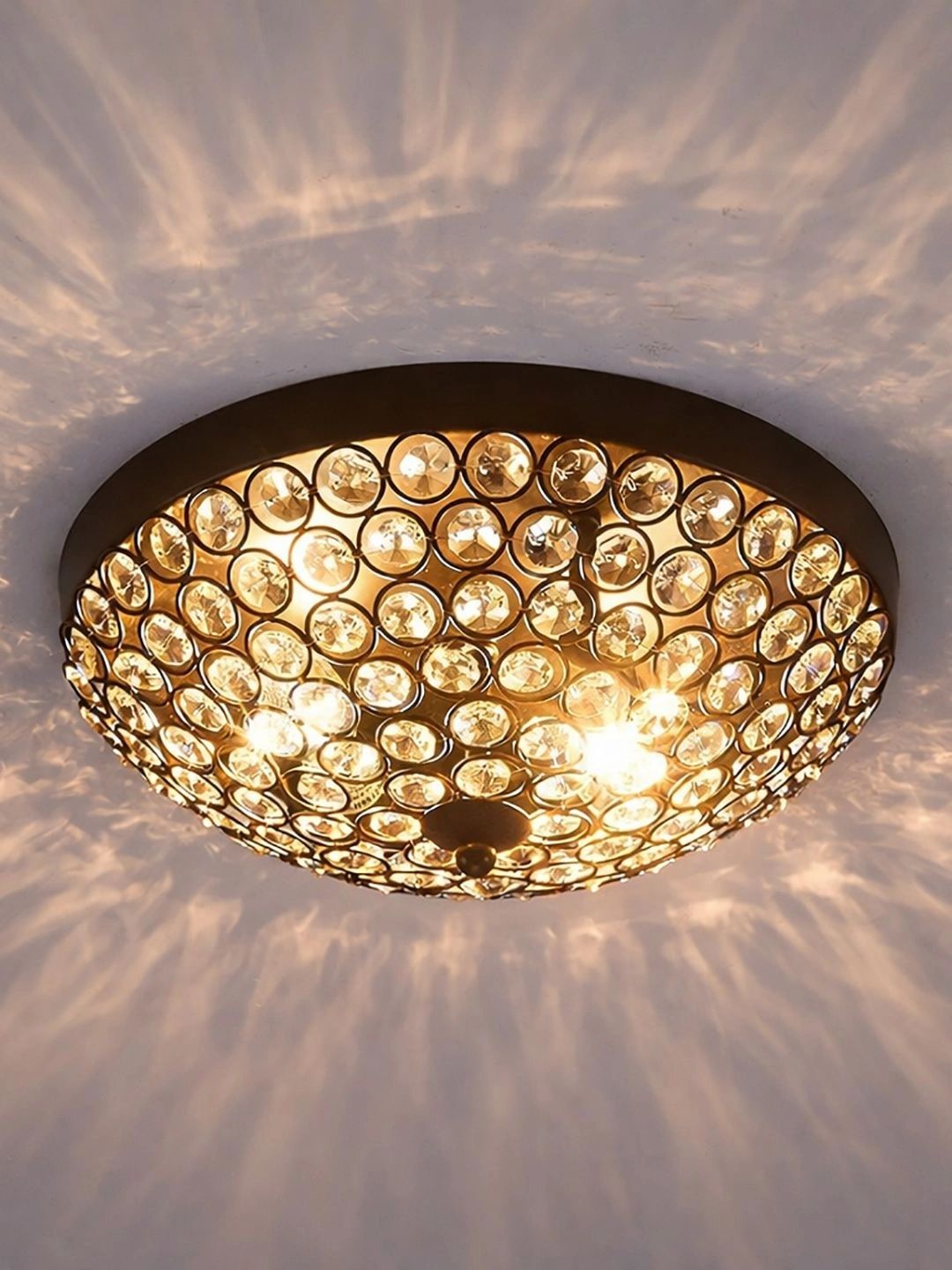 Decorcity Black Textured Contemporary Ceiling Lamp-picture-18