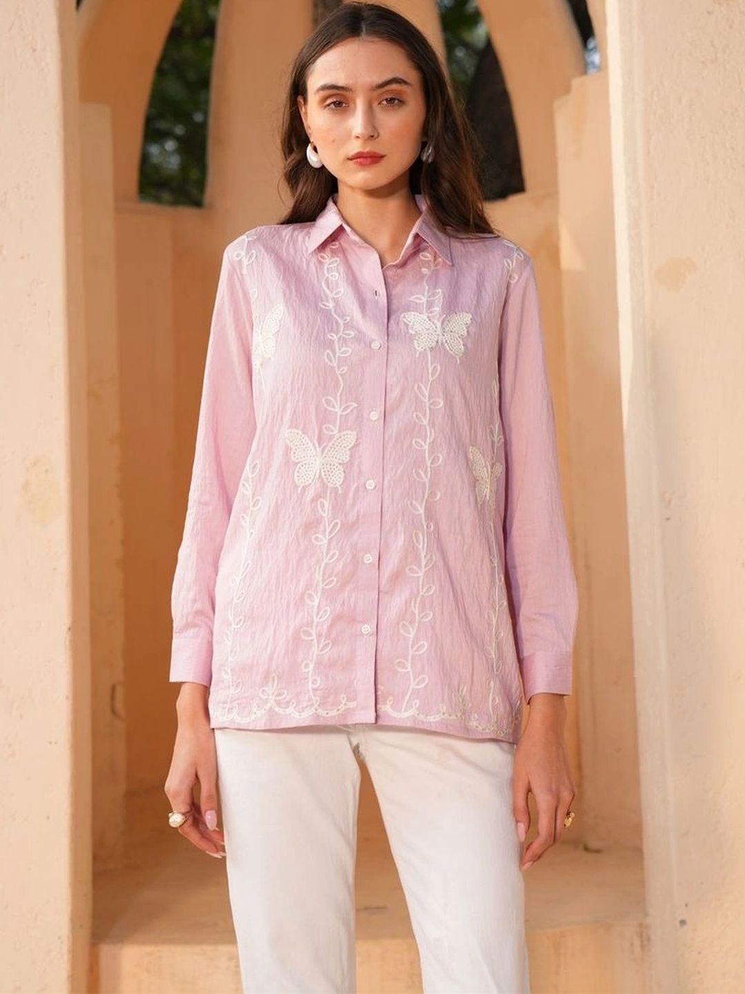 KALINI Women Embroidered Top-picture-38
