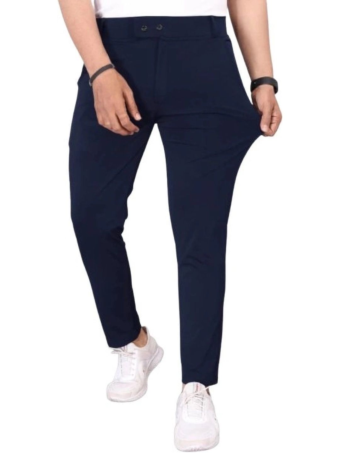 Nk staylish Men Smart Slim Fit Trousers-picture-39
