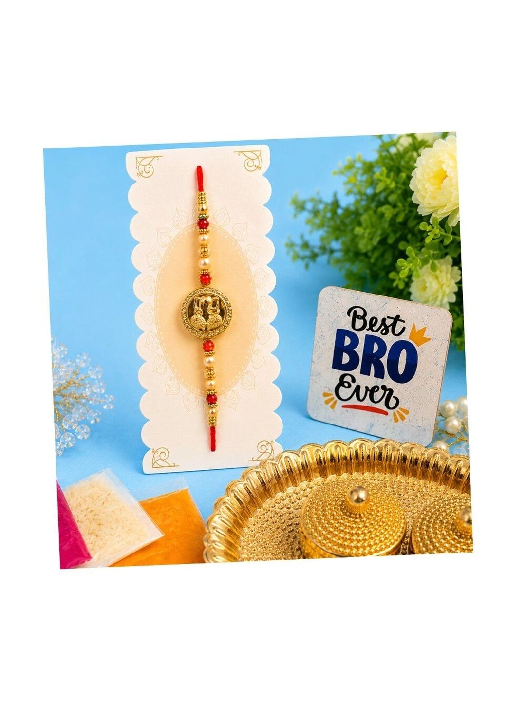 TANAIRA Thread Rakhi Set for Rakshabandhan-picture-32