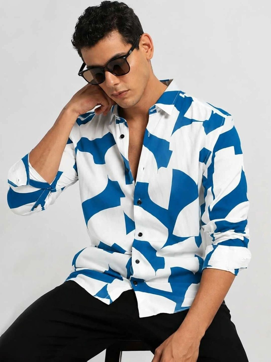 RADIANCE CREATION Men Comfort Printed Casual Shirt-picture-22