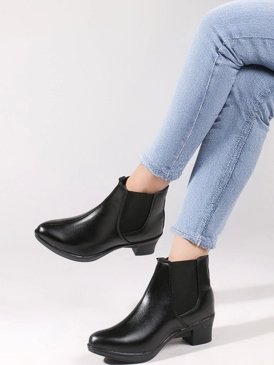 Killer Women Pointed Toe Slip-On Chelsea Boots-picture-28