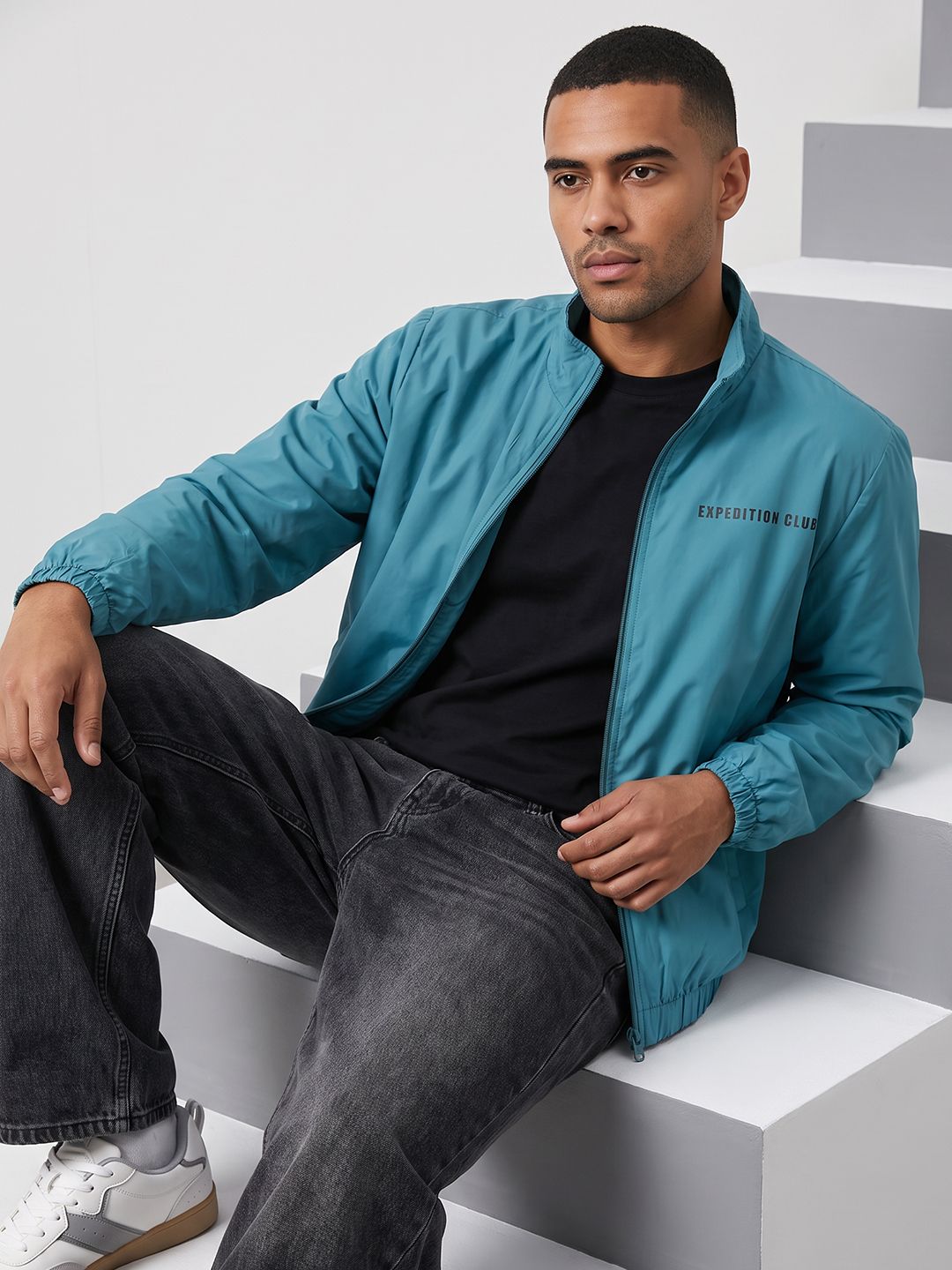 The Roadster Life Co. Typography Printed Bomber Jacket-picture-39