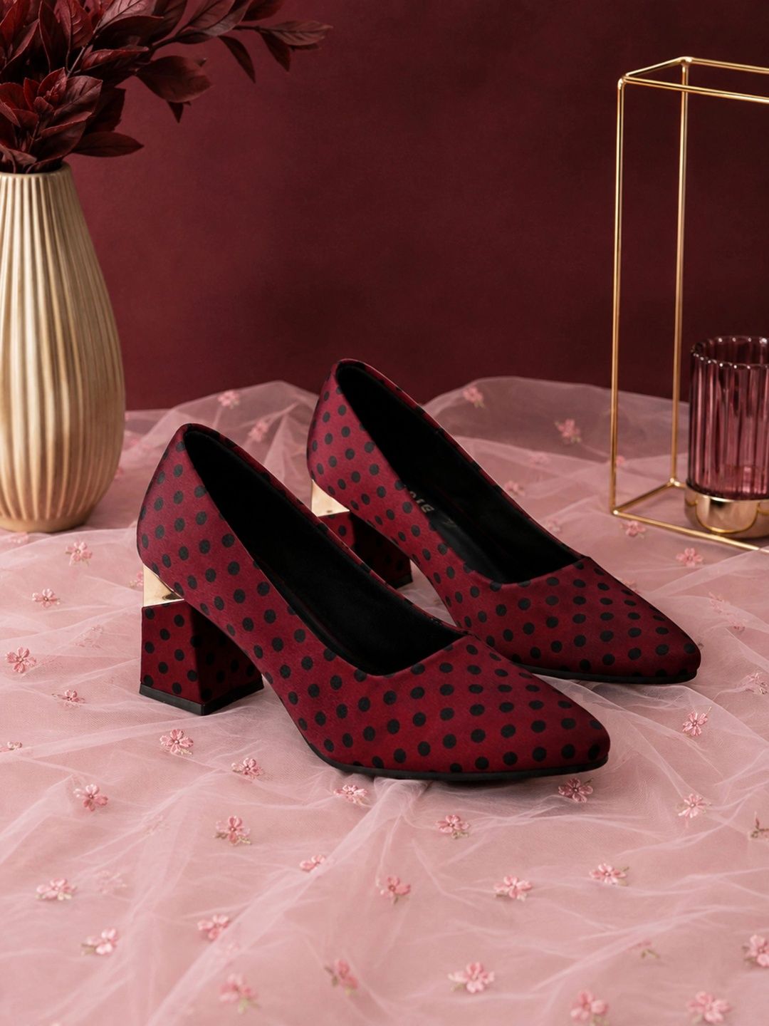 Luper Printed Party Block Pumps-picture-17