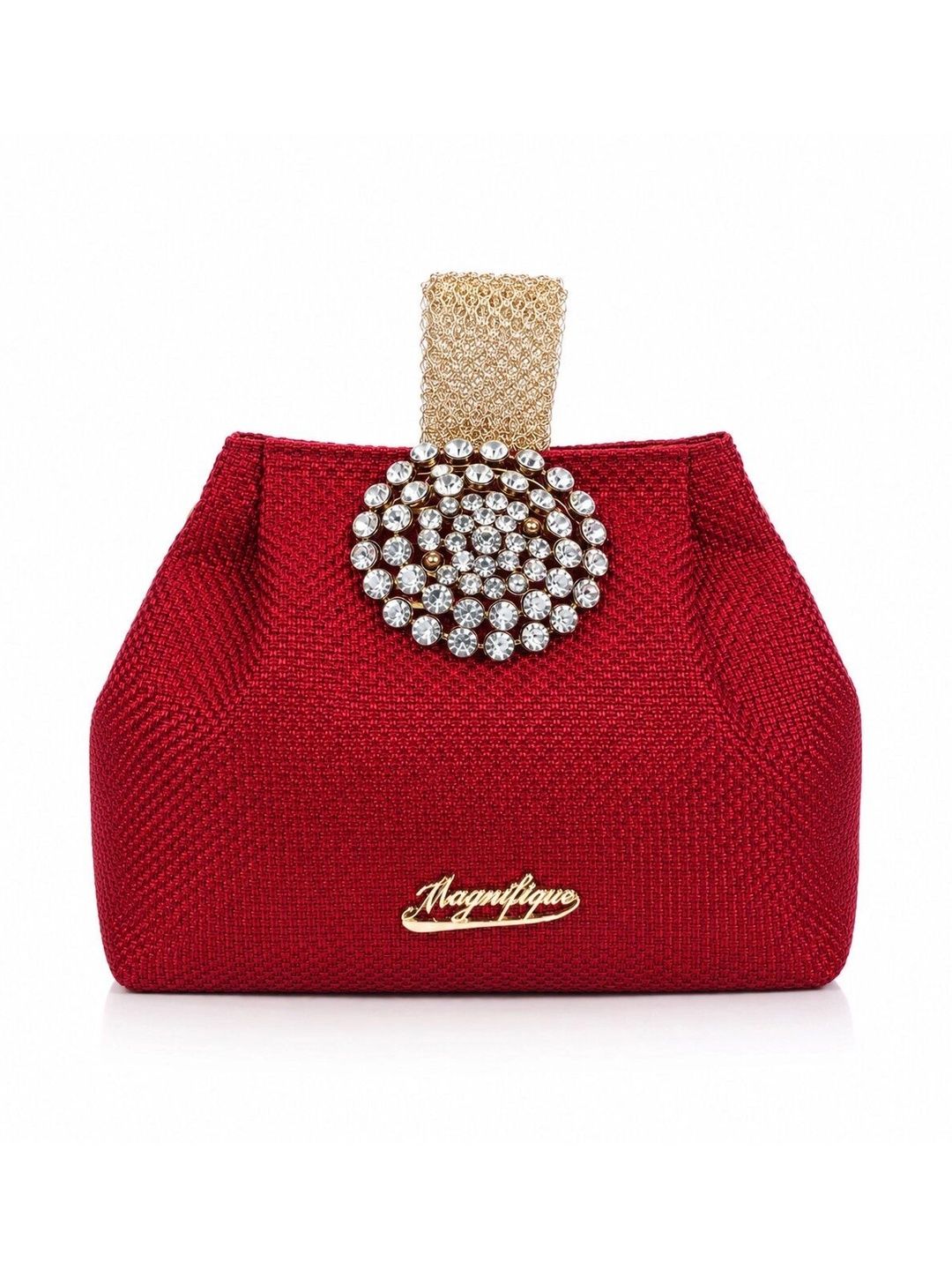 MAGNIFIQUE Textured PU Structured Handheld Bag-picture-42