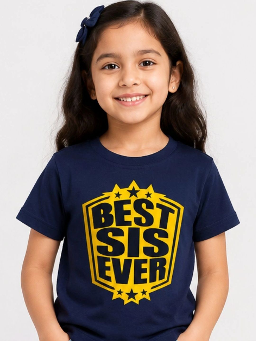 YAK YAK Girls Typography Printed Organic Cotton T-shirt-picture-18