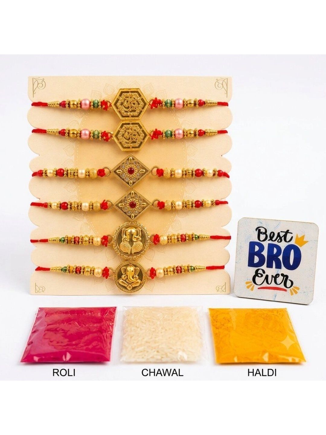 TANAIRA Thread Rakhi-picture-14