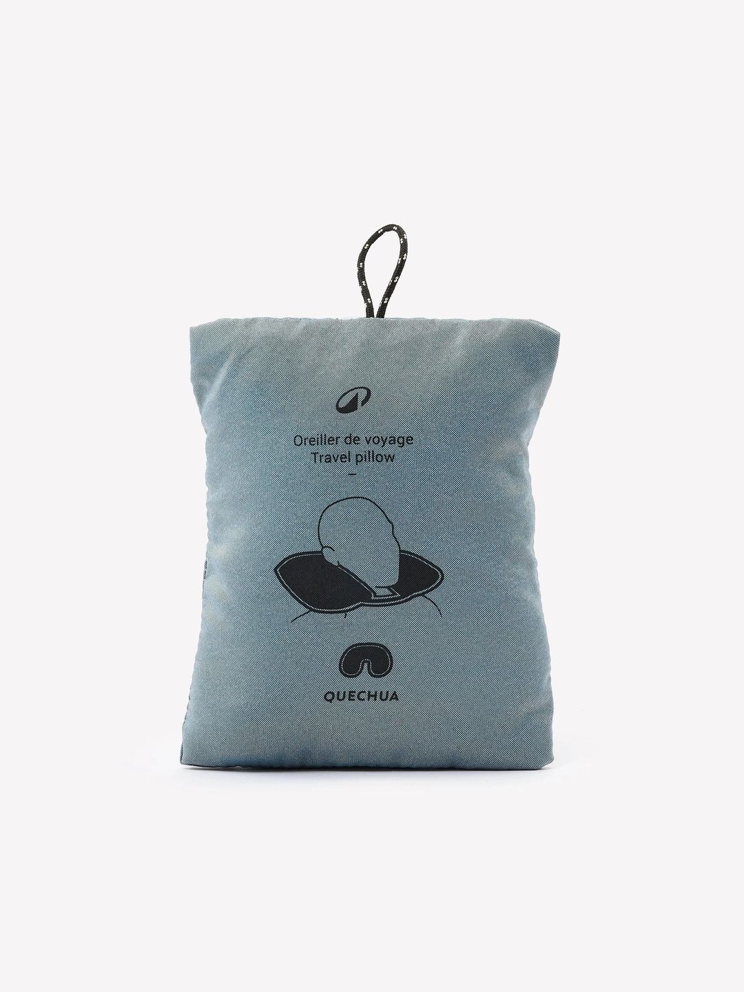 Decathlon Blue Polyester Travel Pillow-image-12
