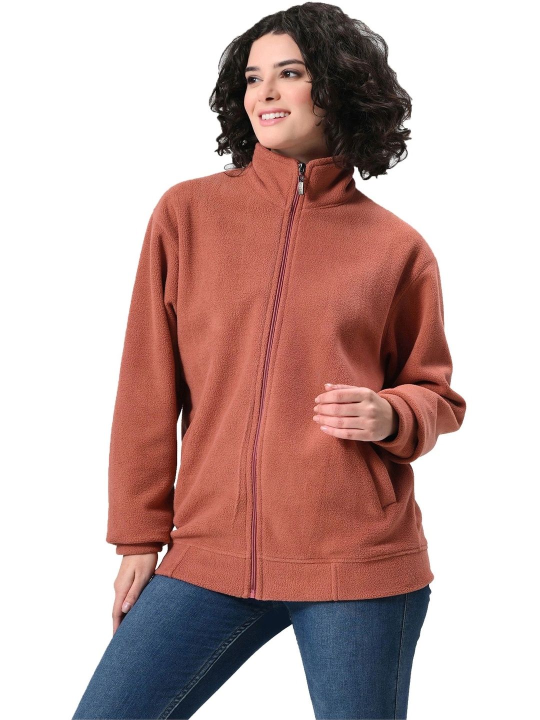 BAESD Women Woollen Lightweight Open Front Jacket-picture-23