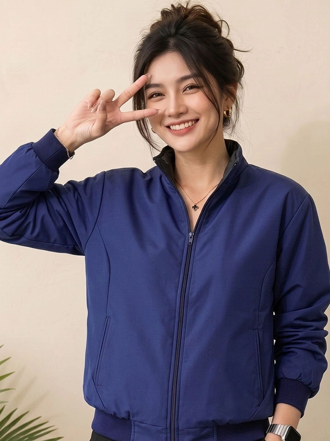 Moda Rapido Women Bomber Jacket-picture-48