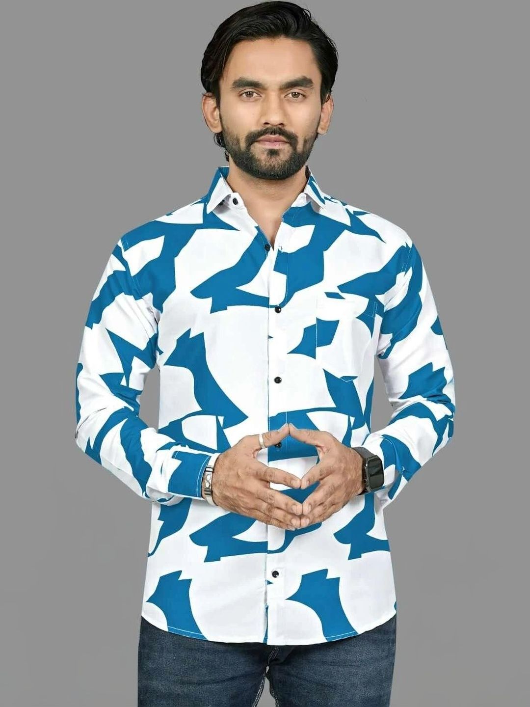 RADIANCE CREATION Men Comfort Printed Casual Shirt-picture-58