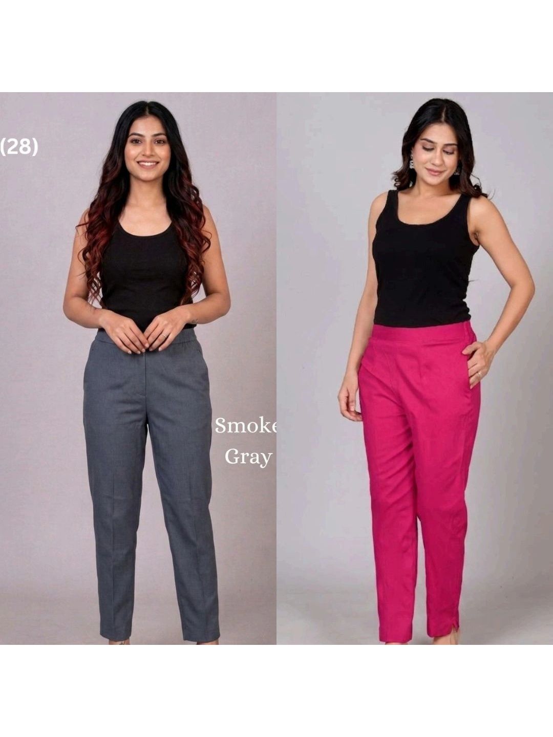 RIVNIX Women Smart High-Rise Trousers-picture-39