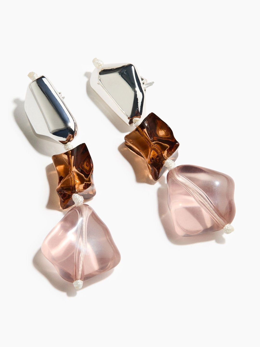 H&M Geometric Drop Earrings-picture-52