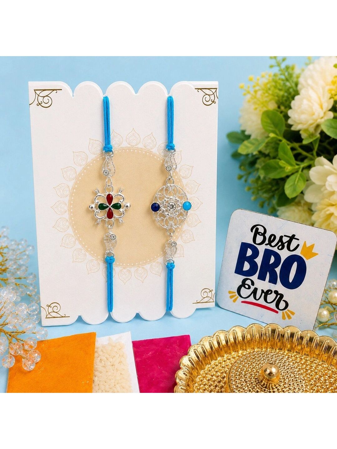 TANAIRA Thread Rakhi-picture-12