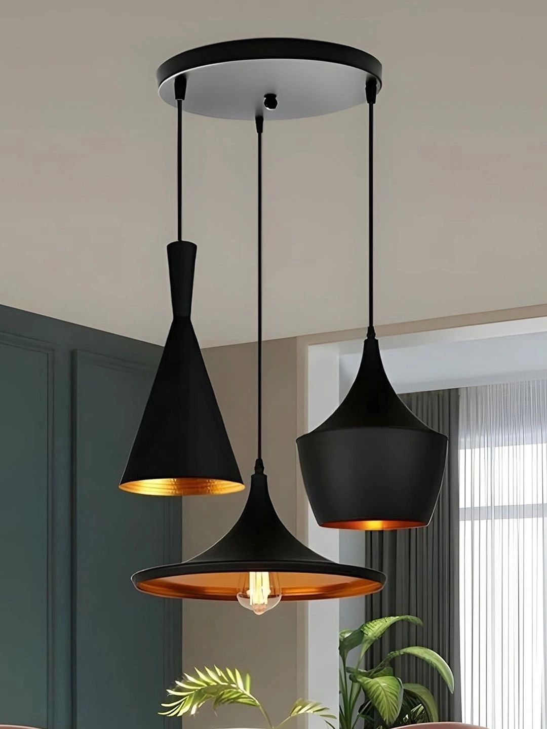 Decorcity Black Contemporary Ceiling Lamp-picture-14