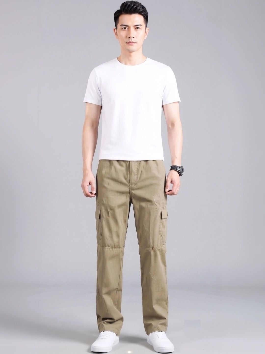 Nayram Fashion Men Cargos Trousers-picture-18