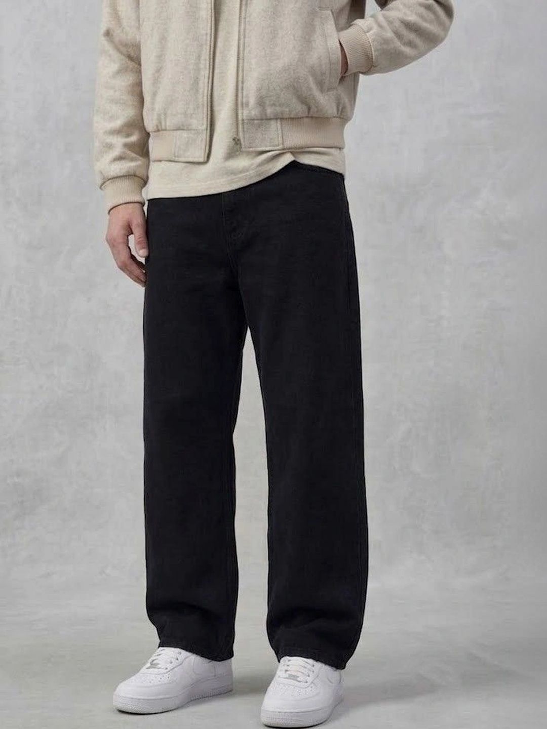 Ds Fashion Men Wide Leg Mid-Rise Jeans-picture-33