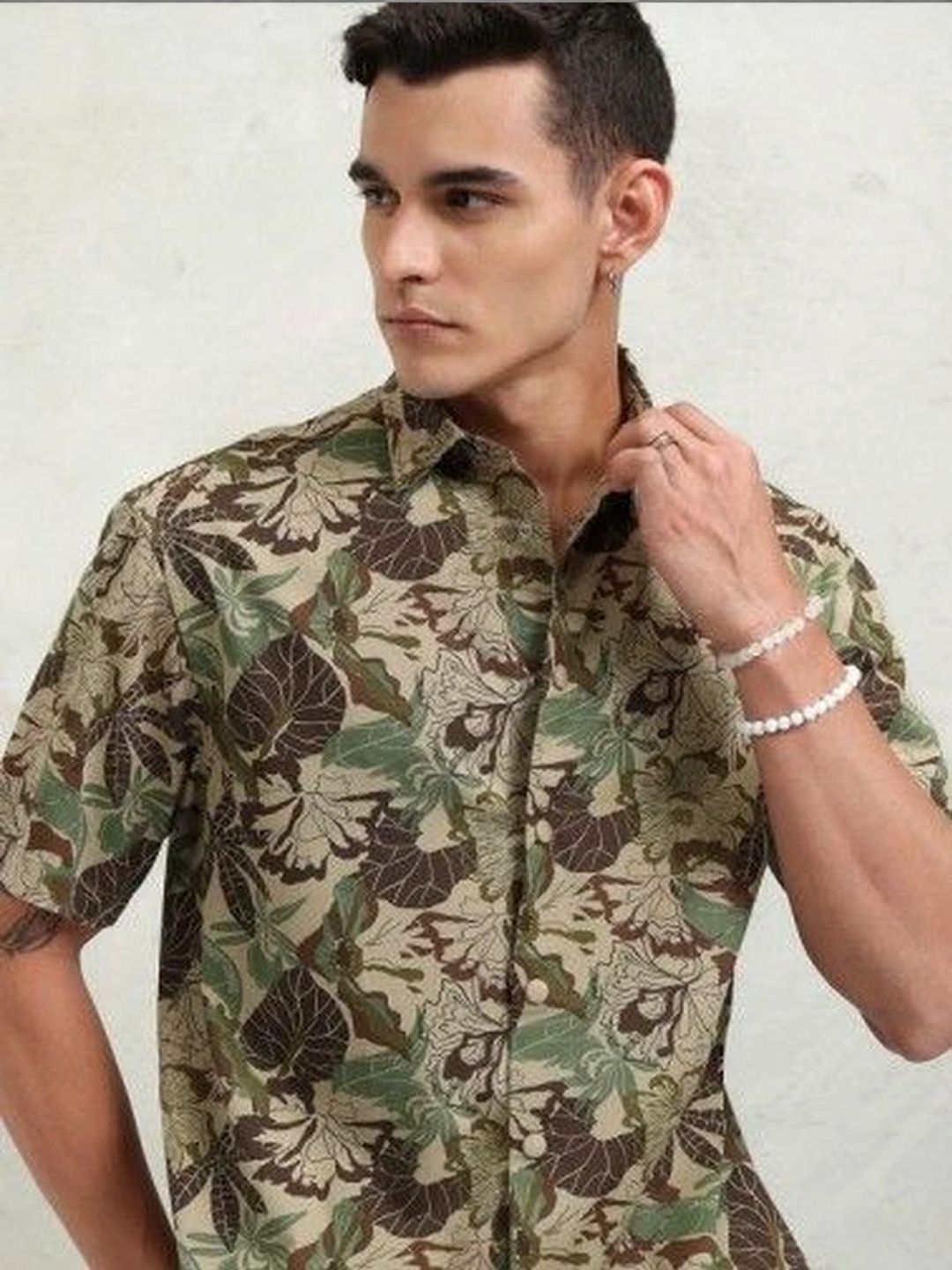 DIGIMI Men Comfort Floral Printed Casual Shirt-picture-28