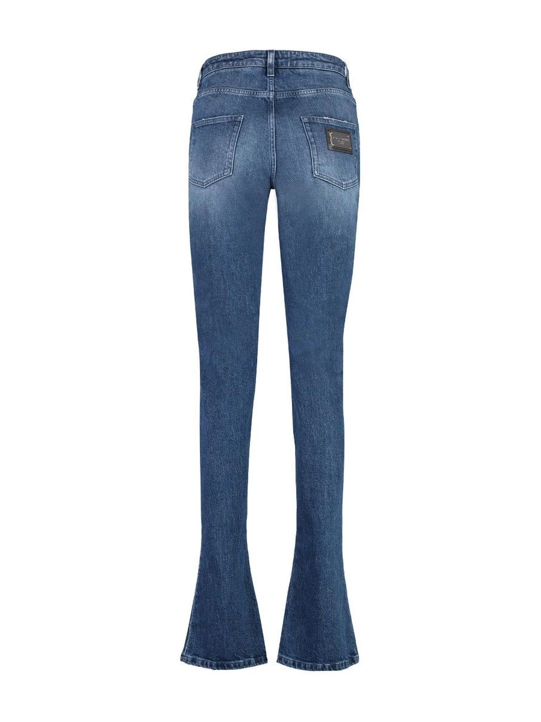 Dolce & Gabbana Women Flared Mid-Rise Low Distress Jeans-picture-21