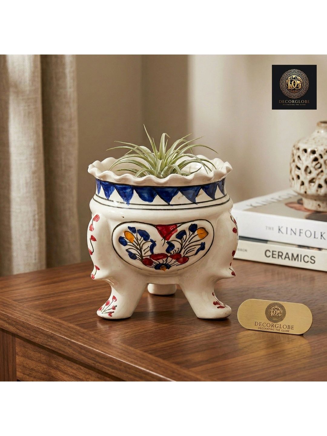 DecorGlobe Multicoloured Curio Showpiece-picture-38