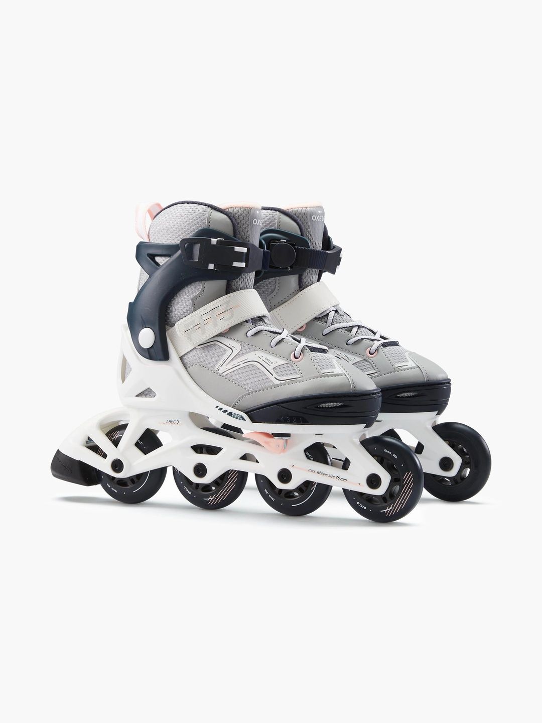 Decathlon Unisex Kids Textile High-Top Skateboarding Non-Marking Shoes-picture-14