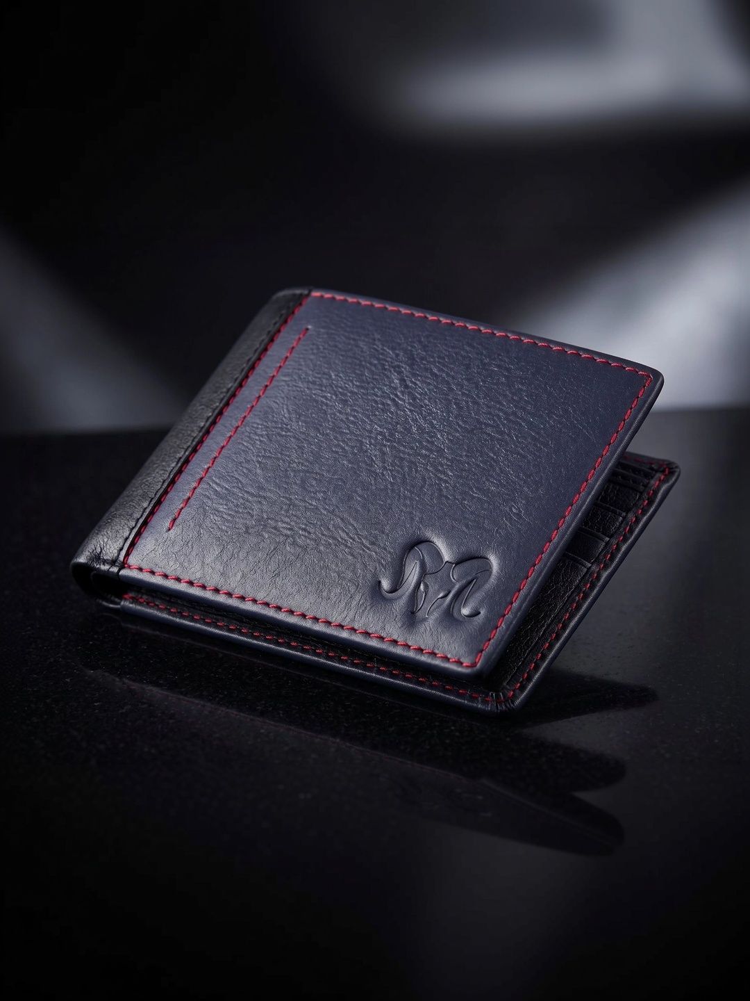 Aries Men Textured Leather Two Fold Wallet-picture-30
