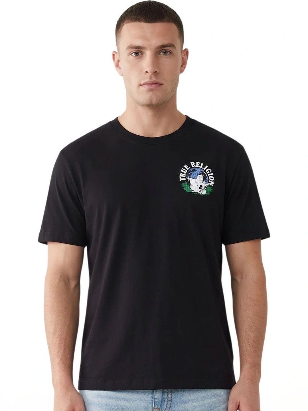 True Religion Men Brand Logo Printed T-shirt-picture-2