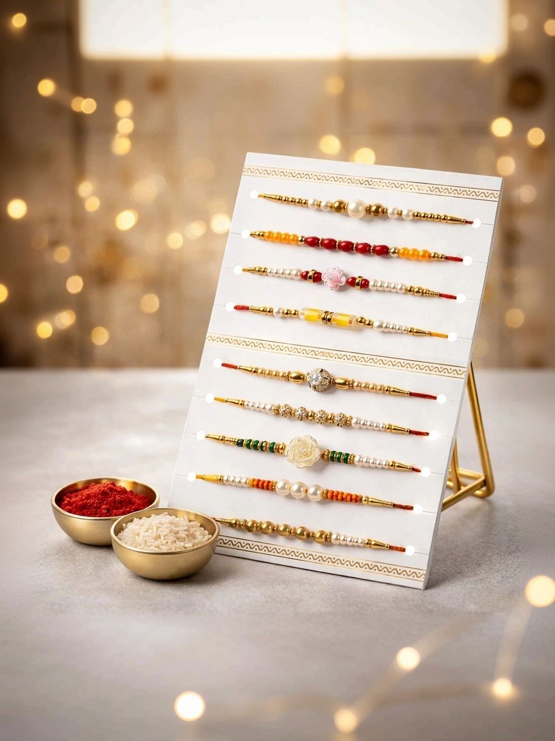 Sangria Thread Rakhi-picture-38