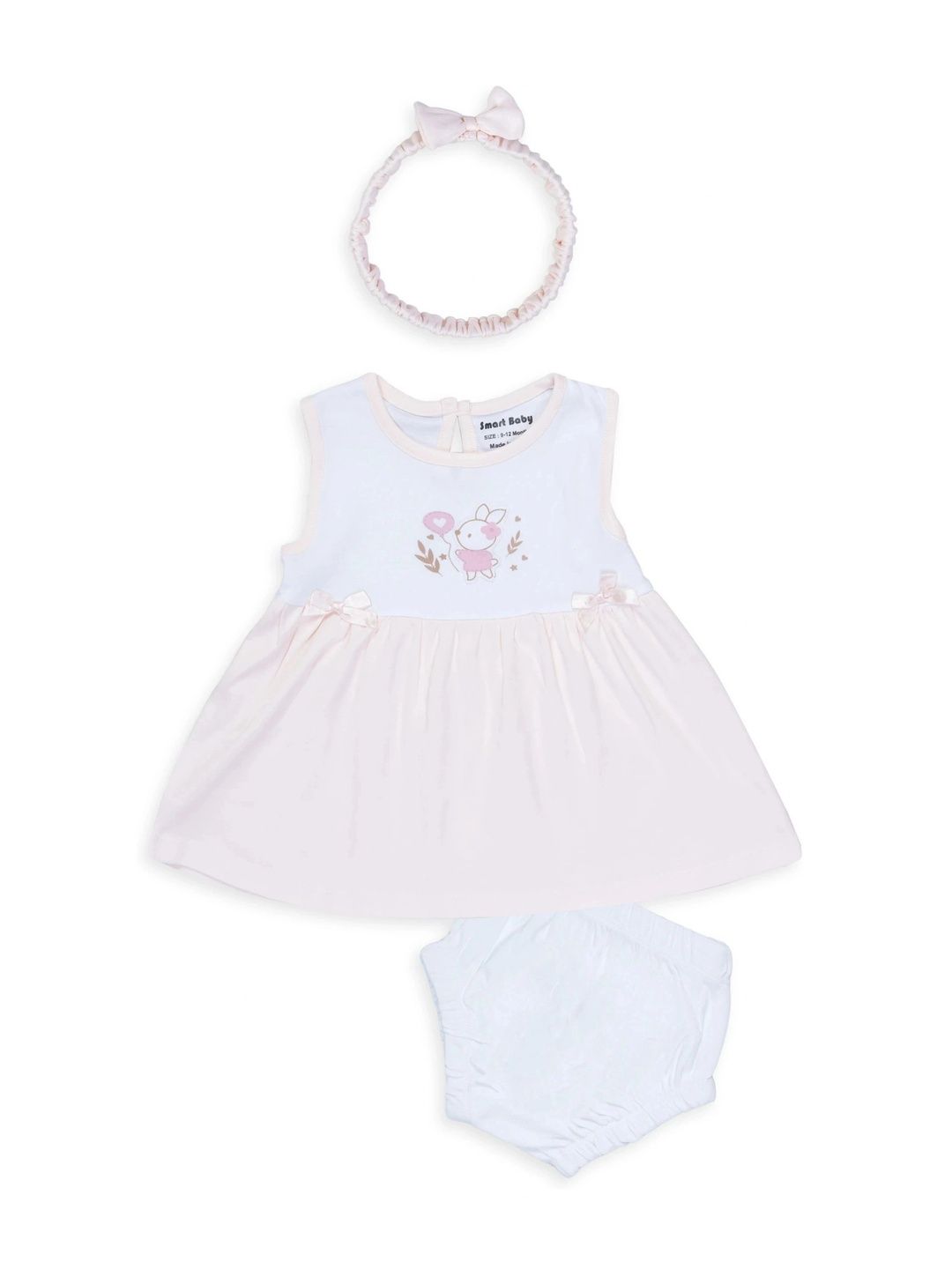 Smart Baby Print A-Line Dress-image-28