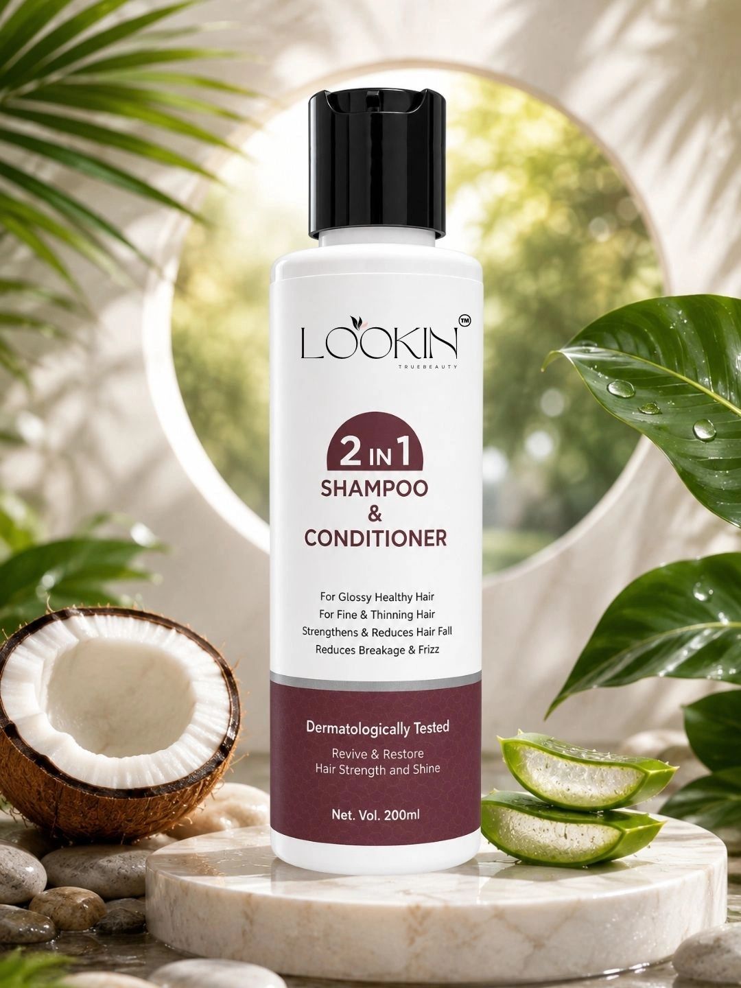 LOOKIN - TRUE BEAUTY 2 In 1 Shampoo & Conditioner- 200 ml-picture-35
